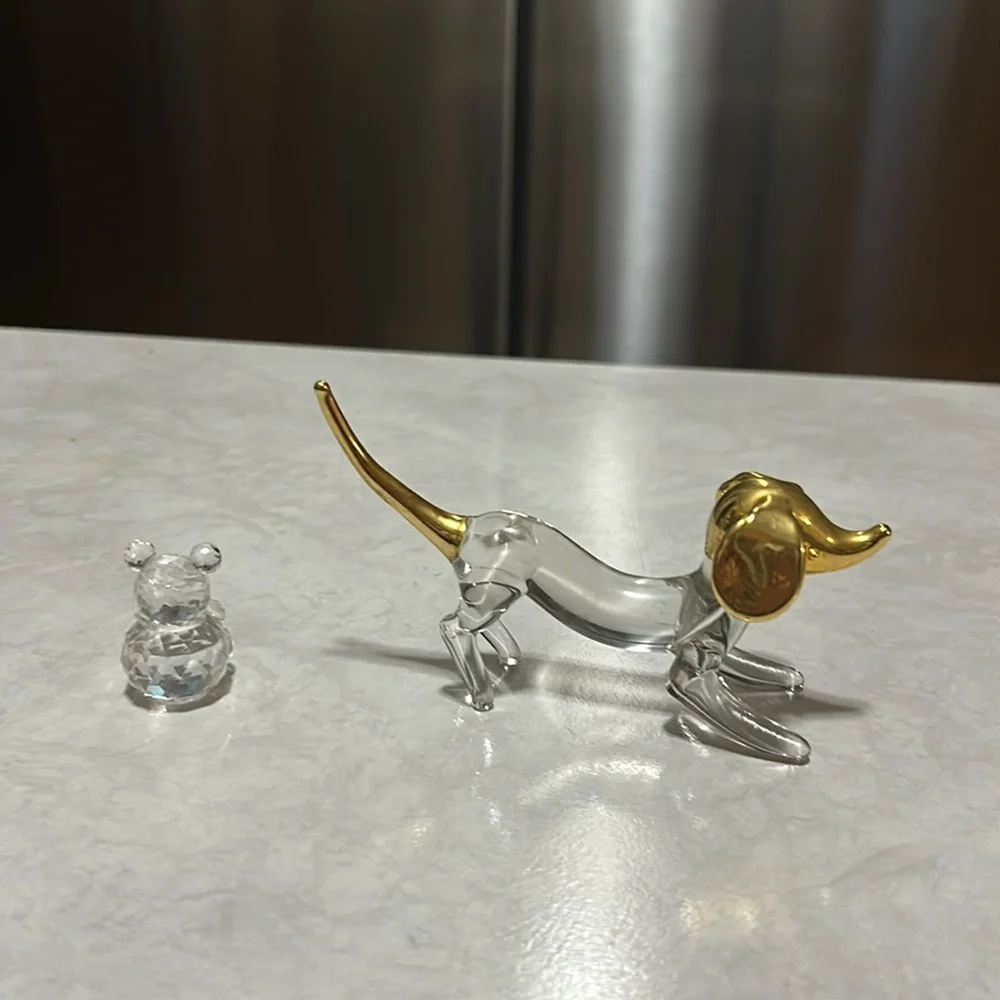 Crystal Dach. With gold face and tail